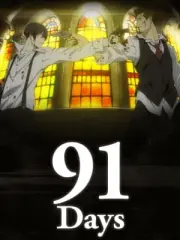 Poster depicting 91 Days