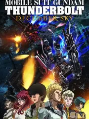 Poster depicting Mobile Suit Gundam Thunderbolt: December Sky