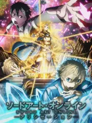 Poster depicting Sword Art Online: Alicization
