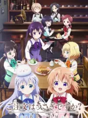 Poster depicting Gochuumon wa Usagi Desu ka? Bloom