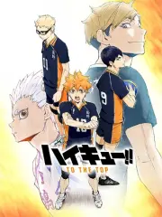Poster depicting Haikyuu!!: To the Top