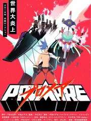 Poster depicting Promare: Galo-hen
