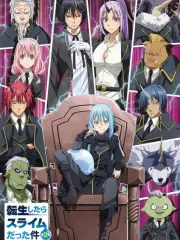 Poster depicting Tensei shitara Slime Datta Ken 2nd Season: Kanwa - Veldora Nikki 2