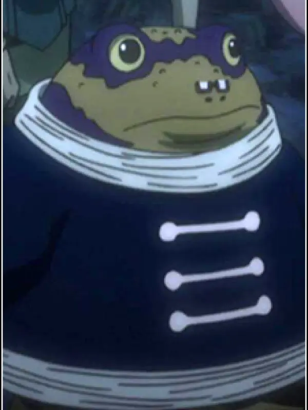 Portrait of character named  Frog