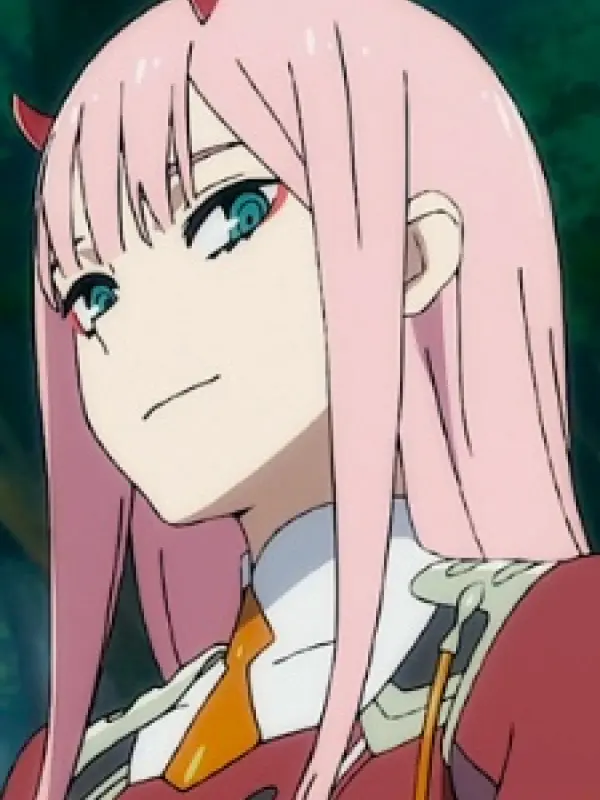 Portrait of character named  Zero Two
