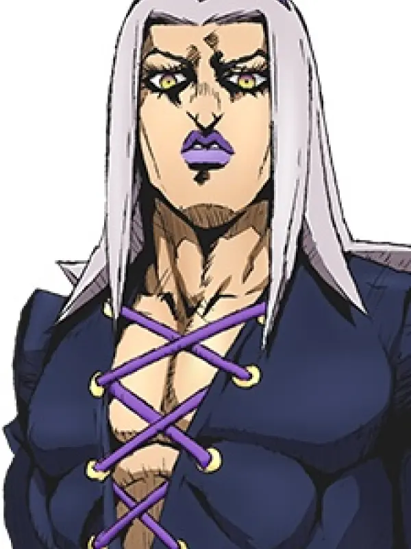 Portrait of character named  Leone Abbacchio