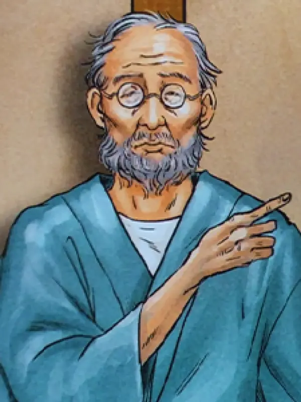 Portrait of character named  Asakichi Iwaya