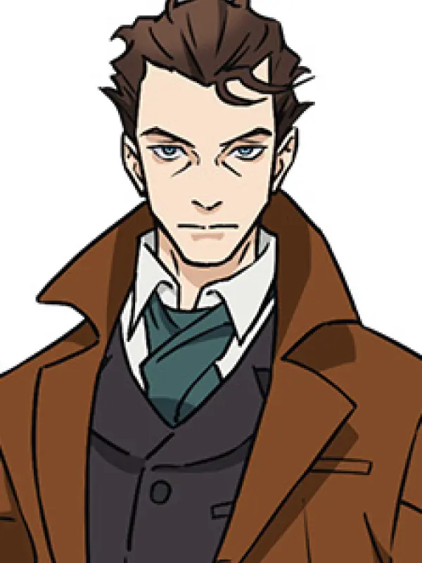 Portrait of character named  Sherlock Holmes