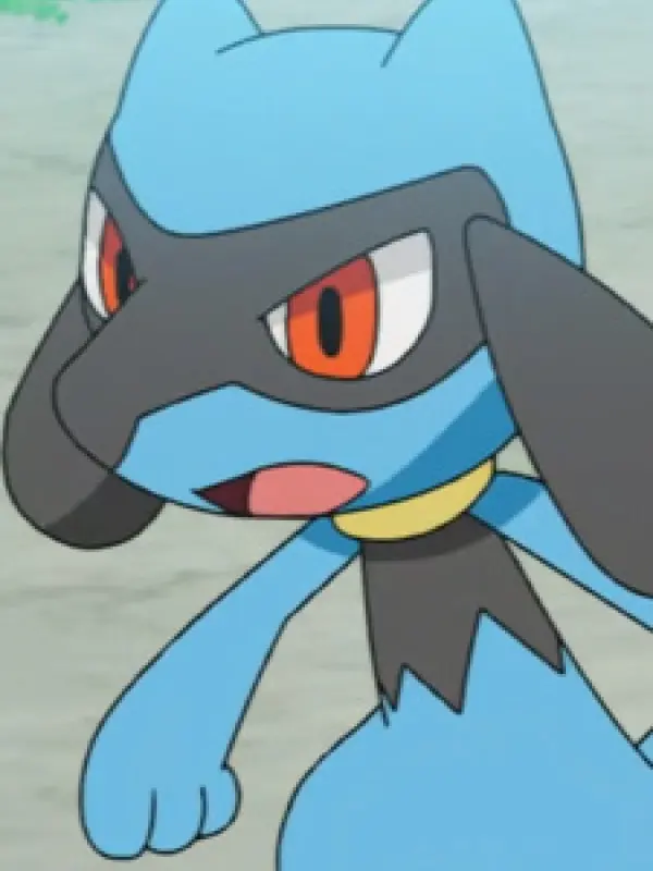 Portrait of character named  Riolu