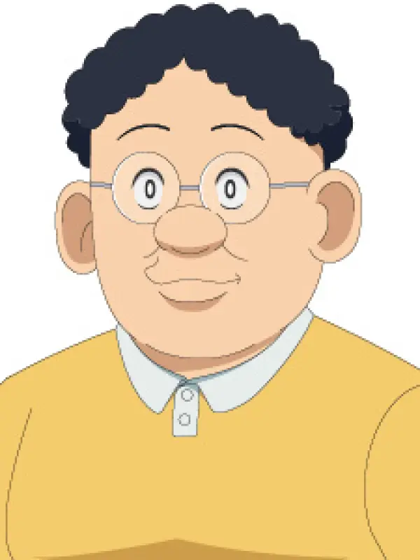 Portrait of character named  Morita