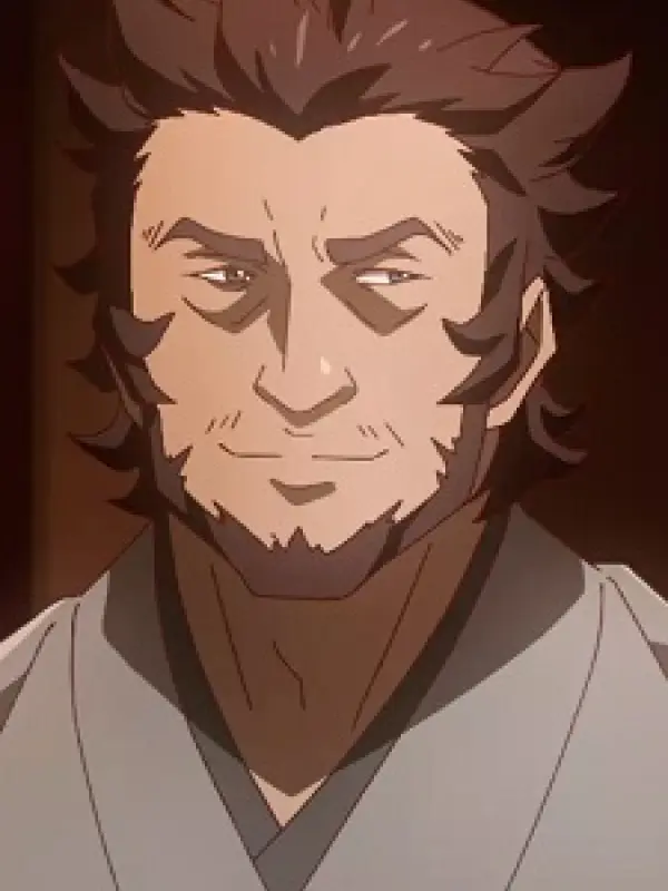 Portrait of character named  Kumakichi Takechi