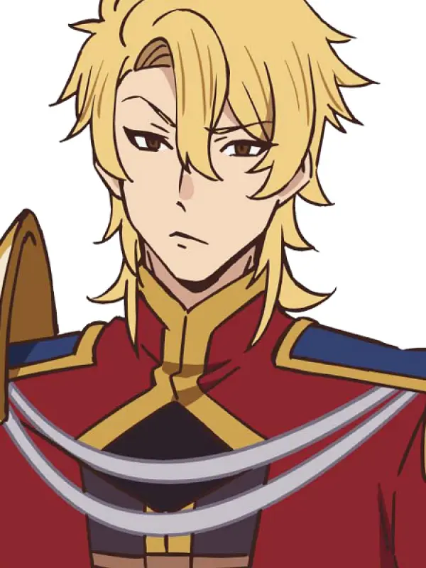 Portrait of character named  The Golden-Haired Hero