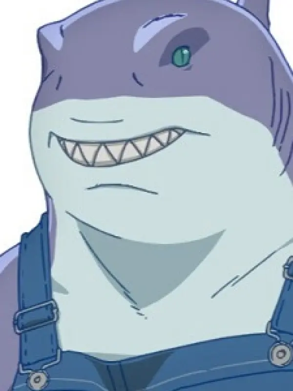 Portrait of character named  King Shark