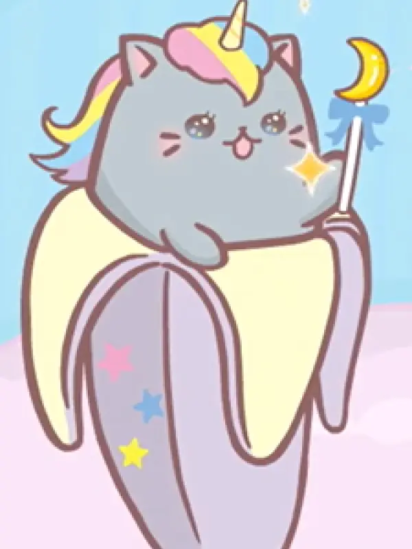 Portrait of character named  Night Rainbow Bananya