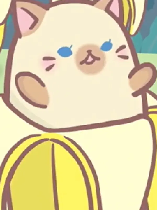 Portrait of character named  Siamese Bananya