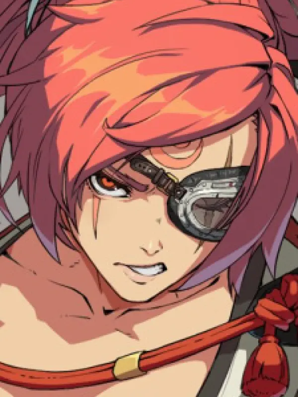 Portrait of character named  Baiken