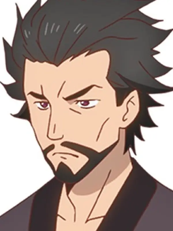 Portrait of character named  Yasushi