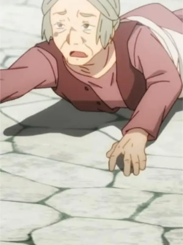 Portrait of character named  Old Woman