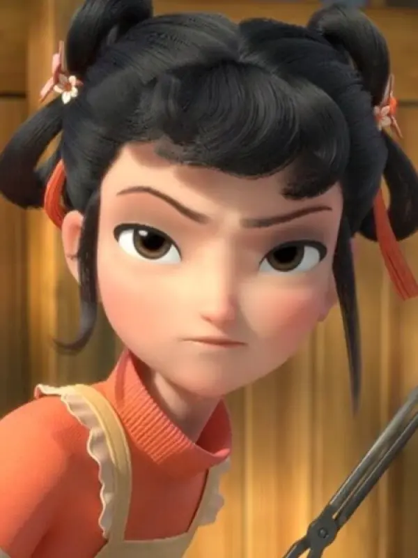 Portrait of character named  Lili