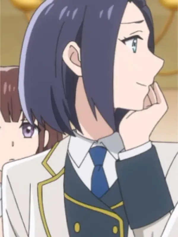 Portrait of character named  Blue Hair Girl