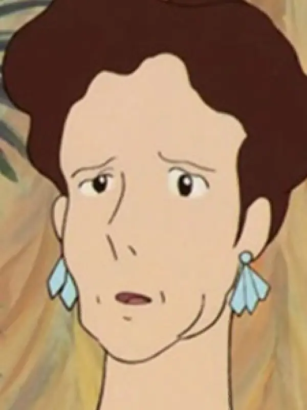 Portrait of character named  Mrs. Evans