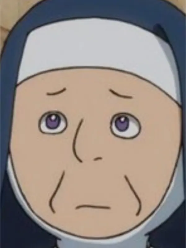 Portrait of character named  Sister Violette
