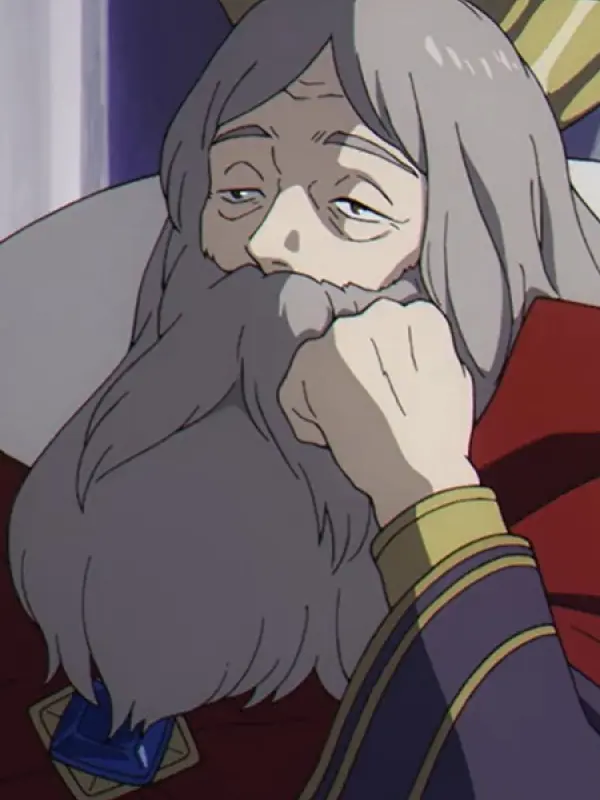 Portrait of character named  The King