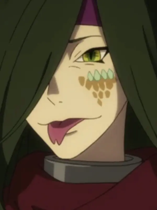 Portrait of character named  Snake Woman