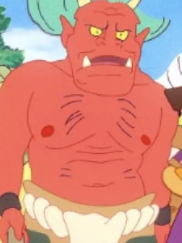 Portrait of character named  Red Oni