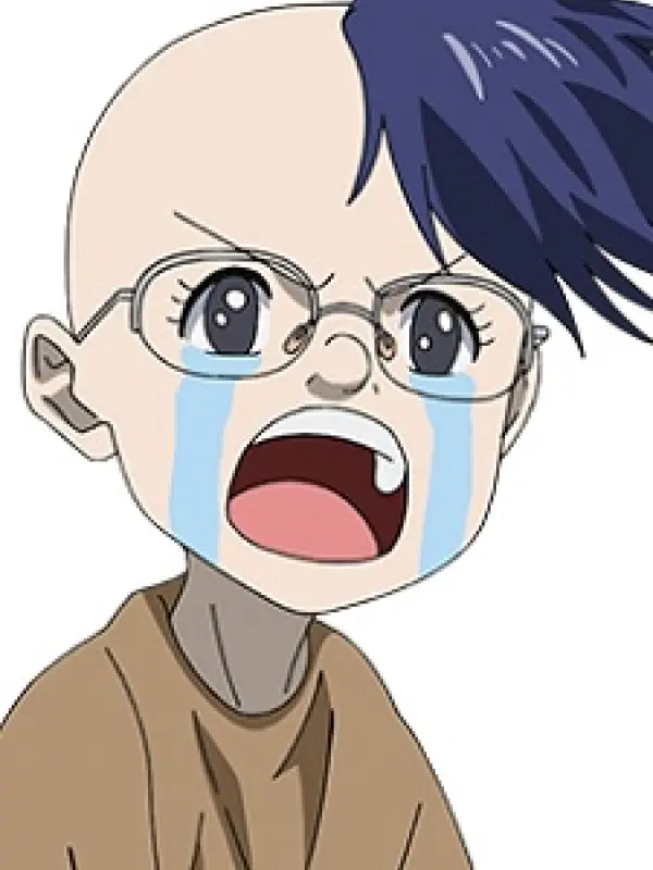Portrait of character named  Crying Man