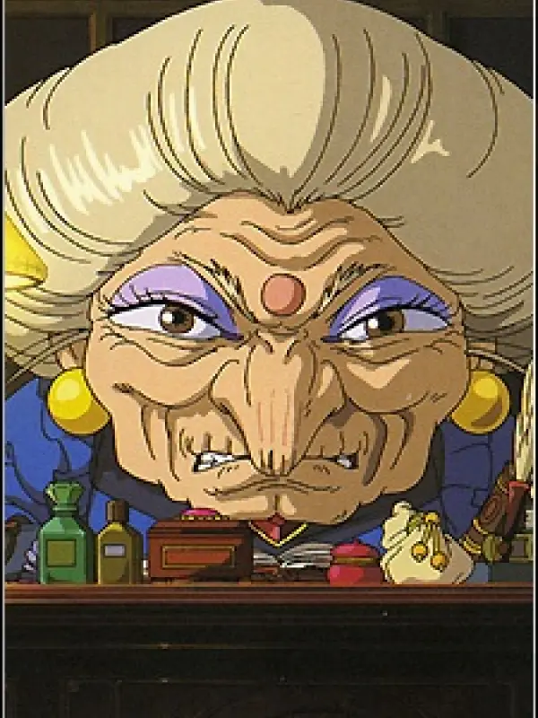 Portrait of character named  Yubaba