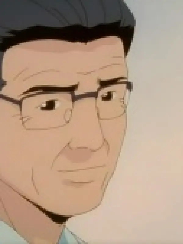 Portrait of character named  Nanako's father Mizuki