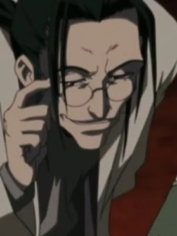 Portrait of character named  Professor Hojo