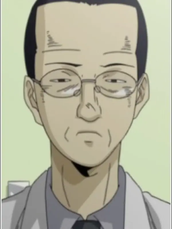 Portrait of character named  Dr. Shiraishi