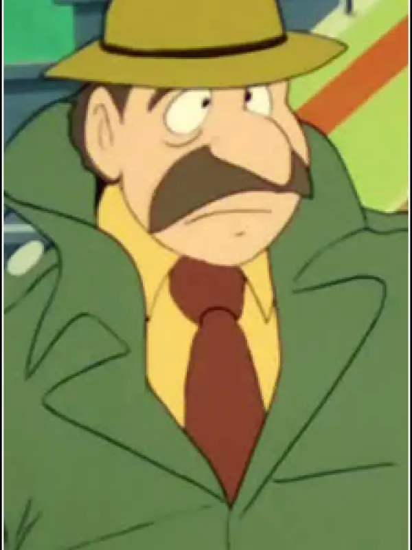 Portrait of character named  Inspector Konaizo