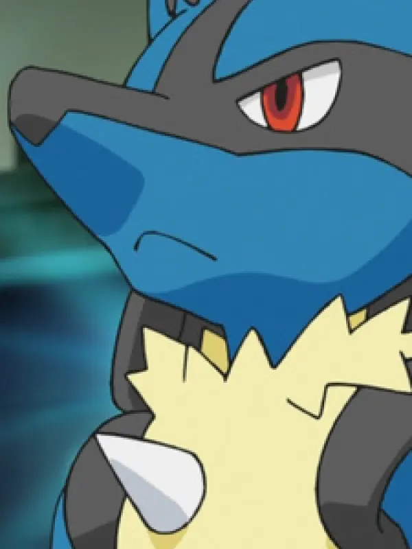 Portrait of character named  Lucario
