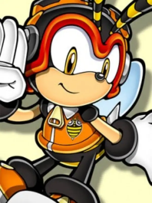 Portrait of character named  Charmy Bee