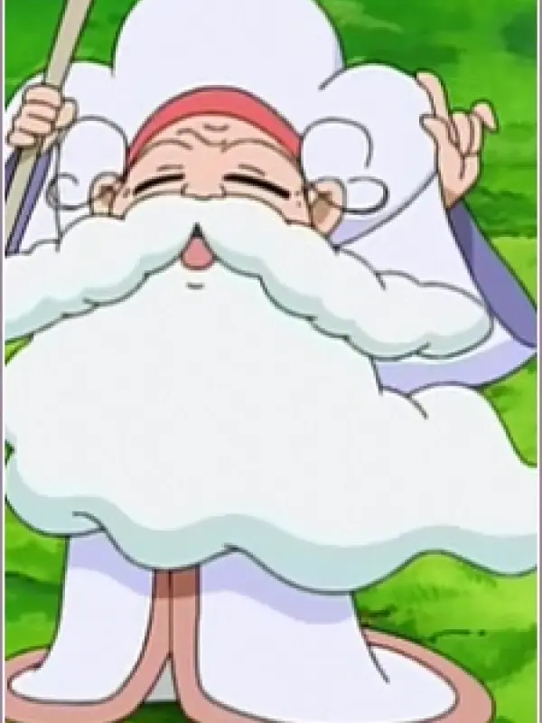 Portrait of character named  Roshi