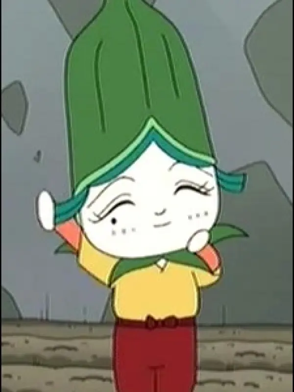 Portrait of character named  Okra-chan