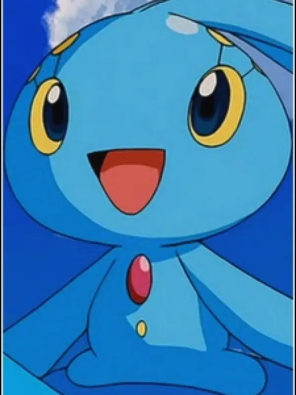 Portrait of character named  Manaphy
