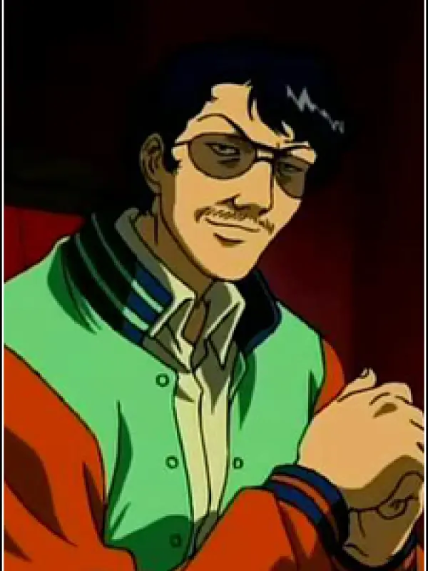Portrait of character named  Katsuhiko Takamura