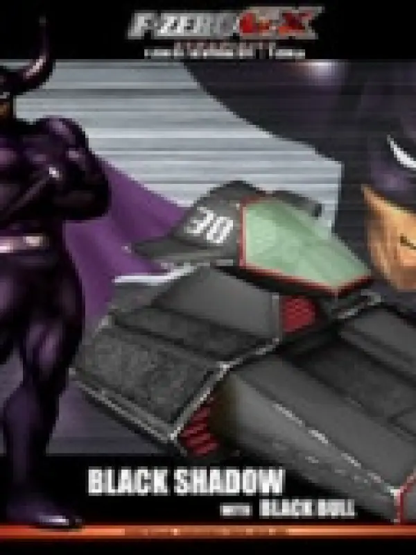 Portrait of character named  Black Shadow