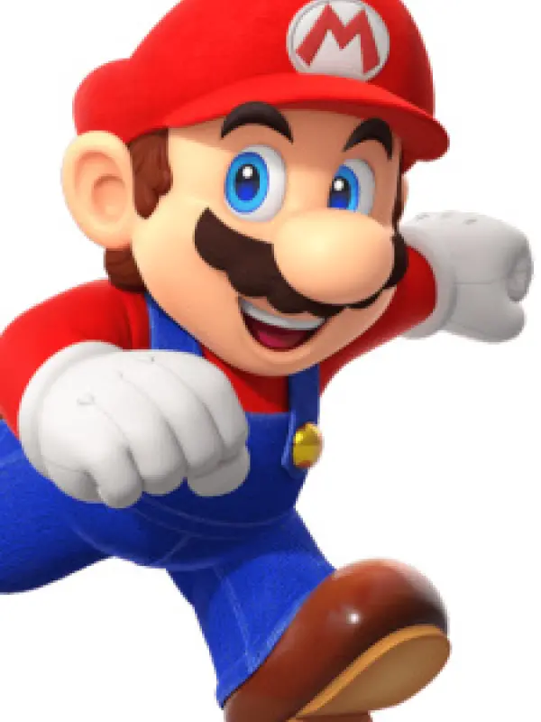 Portrait of character named  Mario