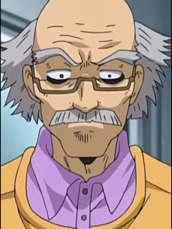 Portrait of character named  Professor Saisen