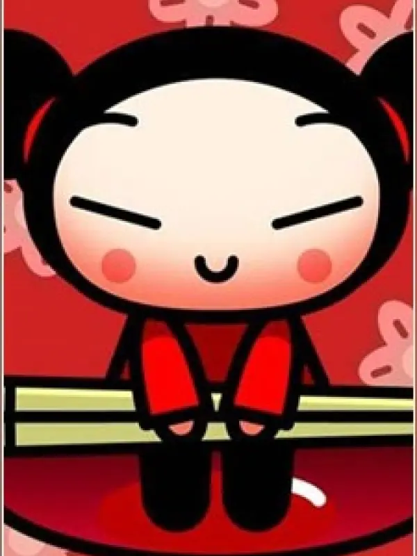 Portrait of character named  Pucca