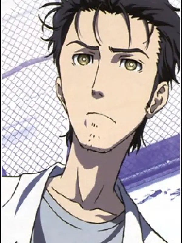 Portrait of character named  Rintarou Okabe