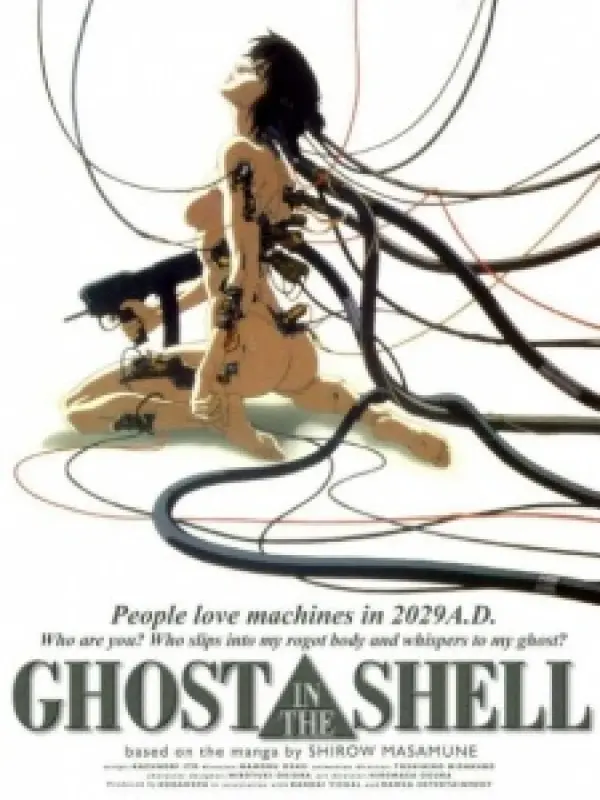 Poster depicting Ghost in the Shell