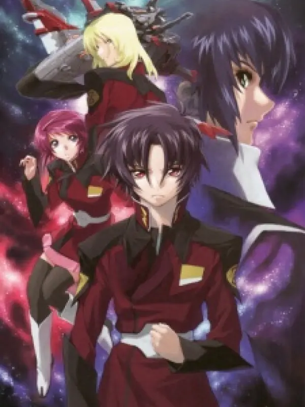 Poster depicting Mobile Suit Gundam Seed Destiny