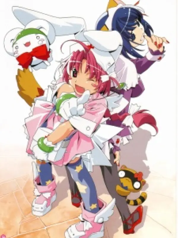 Poster depicting Nurse Witch Komugi-chan Magikarte