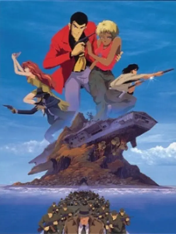 Poster depicting Lupin III: Dead or Alive